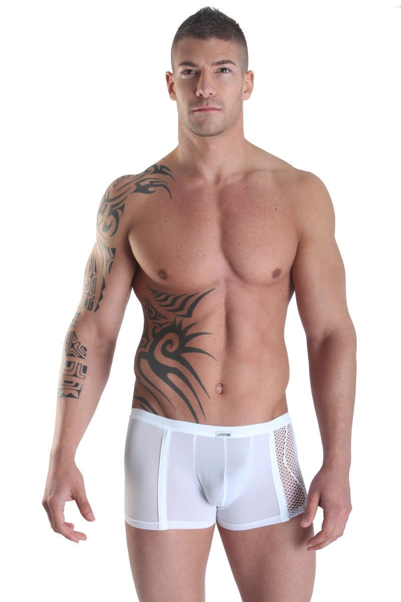 weißer Herren Boxer Visible Man von Look Me weißer Herren Boxer Visible Man von Look Me